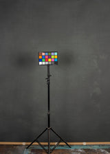 Grey Hand Painted Backdrop Mid Text Large Size 15383