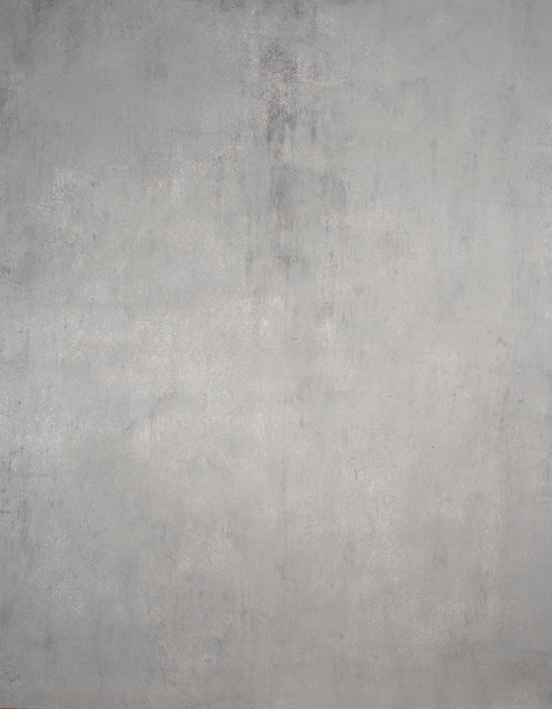 Light Grey Hand Painted Backdrop Mid Text Large Size 15386