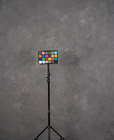15597 Grey Mid Text Large Hand Painted Backdrops