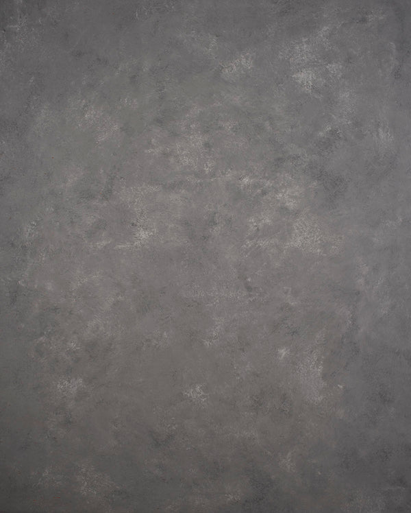 15597 Grey Mid Text Large Hand Painted Backdrops