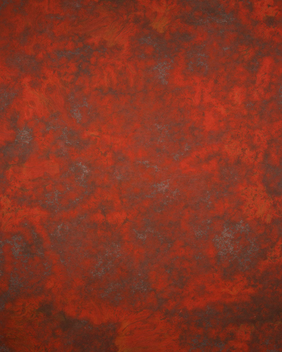 15598 Red Strong Text Large Hand Painted Backdrops