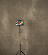 15599 Warm Grey Mid Text Large Hand Painted Backdrops