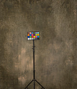 15609 Warm Grey Strong Text Large Hand Painted Backdrops