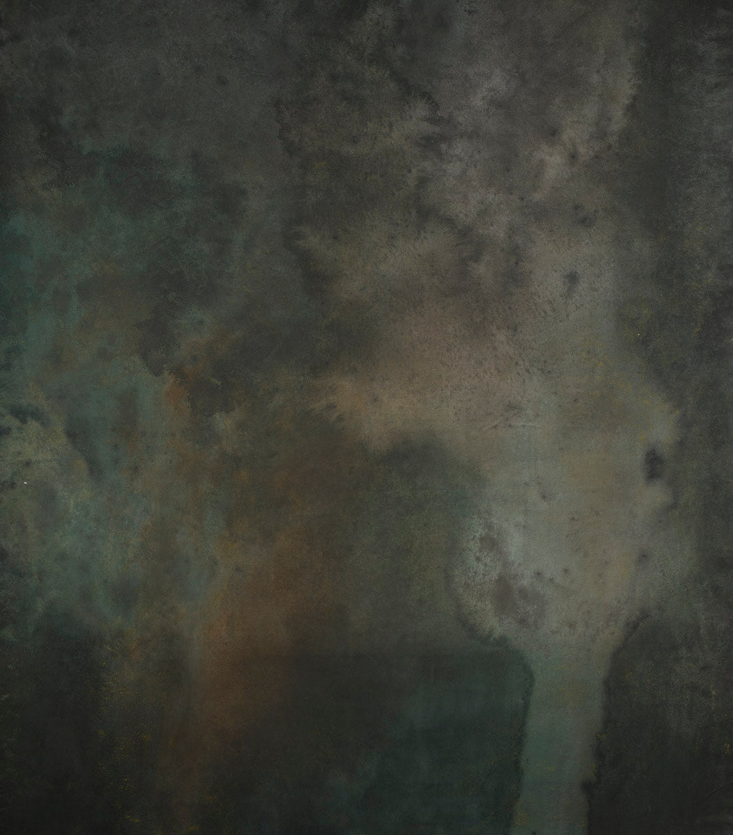 15613 Green Strong Text Large Hand Painted Backdrops