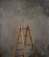 15614 Green Grey  Mid Text Large Hand Painted Backdrops