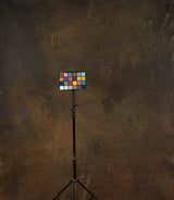 15621 Brown Green Strong Text Large Hand Painted Backdrops