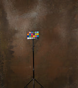 15622 Brown Grey Strong Text Large Hand Painted Backdrops