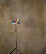 15625 Beige Mid Text Large Hand Painted Backdrops