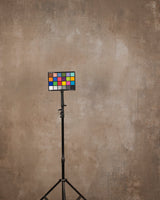 15633 Warm Grey Mid Text Mid Size Hand Painted Backdrops