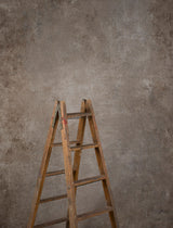 15635 Warm Grey Strong Text Mid Size Hand Painted Backdrops