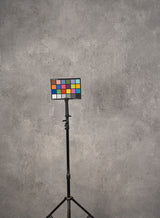 15640 Grey Mid Text Mid Size Hand Painted Backdrops