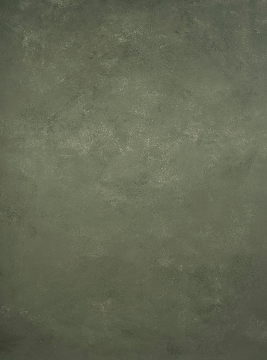 15653 Green Mid Text Mid Size Hand Painted Backdrops