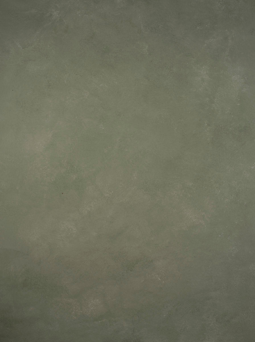 15654 Green Low Text Mid Size Hand Painted Backdrops