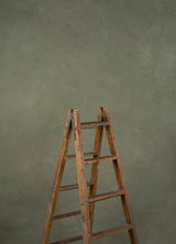 15654 Green Low Text Mid Size Hand Painted Backdrops