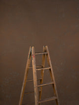 15655 Brown Mid Text Mid Size Hand Painted Backdrops