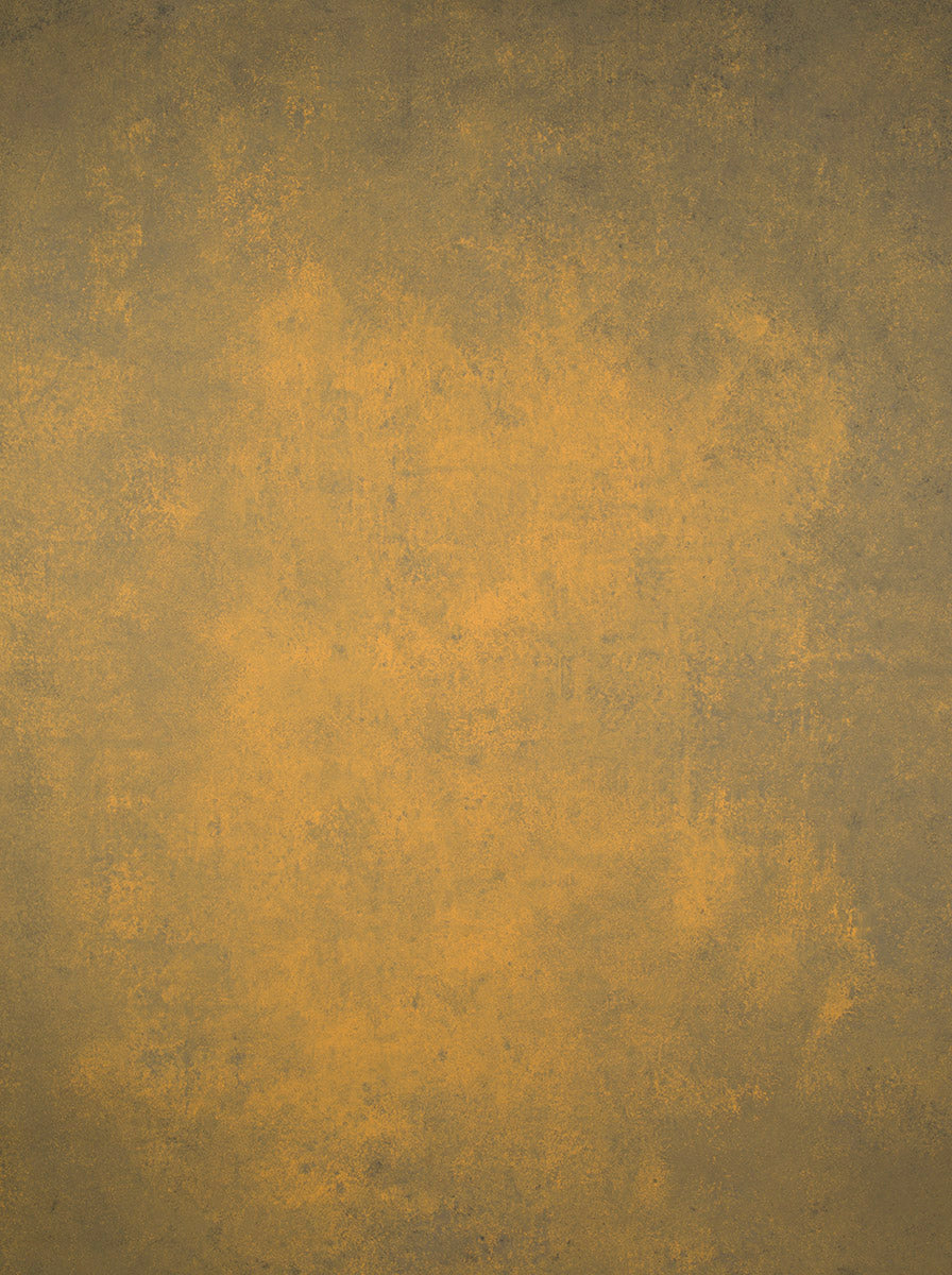 15658 Ochre Strong Text Mid Size Hand Painted Backdrops