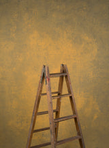 15658 Ochre Strong Text Mid Size Hand Painted Backdrops