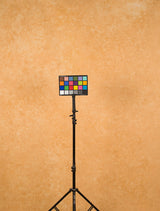 15659 Ochre Mid Text Mid Size Hand Painted Backdrops