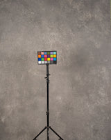 15667 Grey Mid Text Mid Size Hand Painted Backdrops