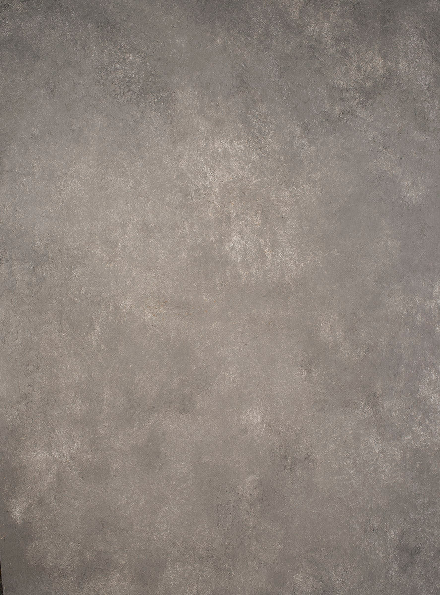 15667 Grey Mid Text Mid Size Hand Painted Backdrops