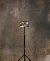 15670  Warm Grey Strong Text Mid Size Hand Painted Backdrops