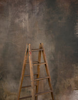 15670  Warm Grey Strong Text Mid Size Hand Painted Backdrops