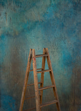 15680 Blue Strong Text Mid Size Hand Painted Backdrops