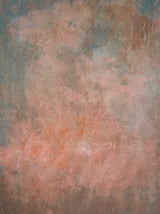 15681 Rose Blue Strong Text Mid Size Hand Painted Backdrops