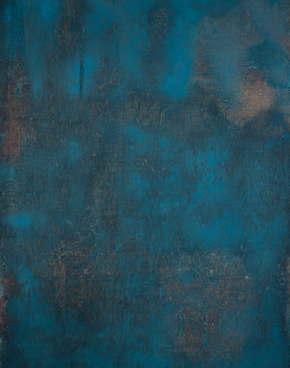 15682 Blue Strong Text Mid Size Hand Painted Backdrops