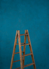 15683 Blue Low Text Mid Size Hand Painted Backdrops