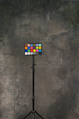 15685 Grey Strong Text Standard Size Hand Painted Backdrops