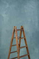 15687 Blue Mid Text Standard Size Hand Painted Backdrops