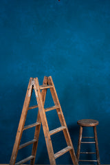 601 Blue Mid Text L