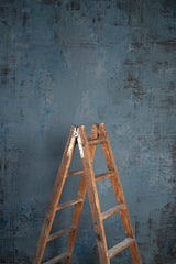 6129 Blue  Brown Mid Text L