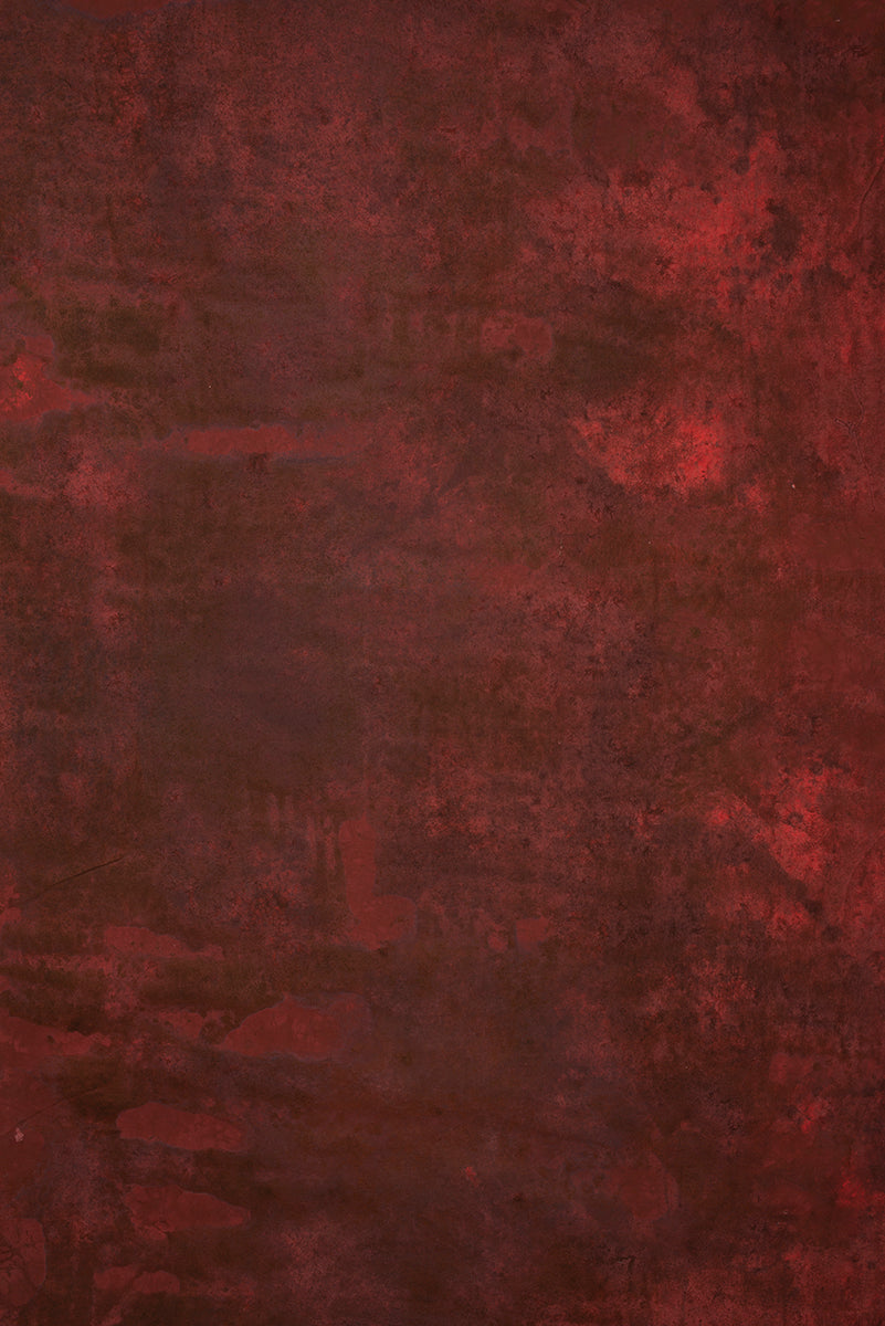 6235 Red Mid Text XS