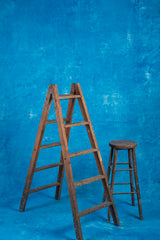 784 Blue Mid Text XL