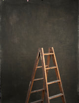 8563 Olive Green Distressed Text M