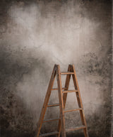 8572 Olive Brown Distressed Text L