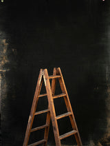9089 Dark Green Grey Distressed Text M
