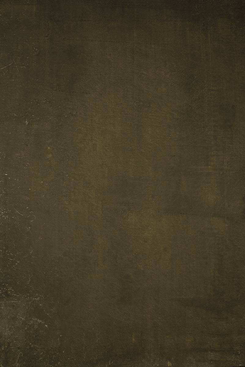 9498 Olive Green Distressed Text M