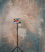 Beige Blue Hand Painted Backdrop Strong Text L Size 15549