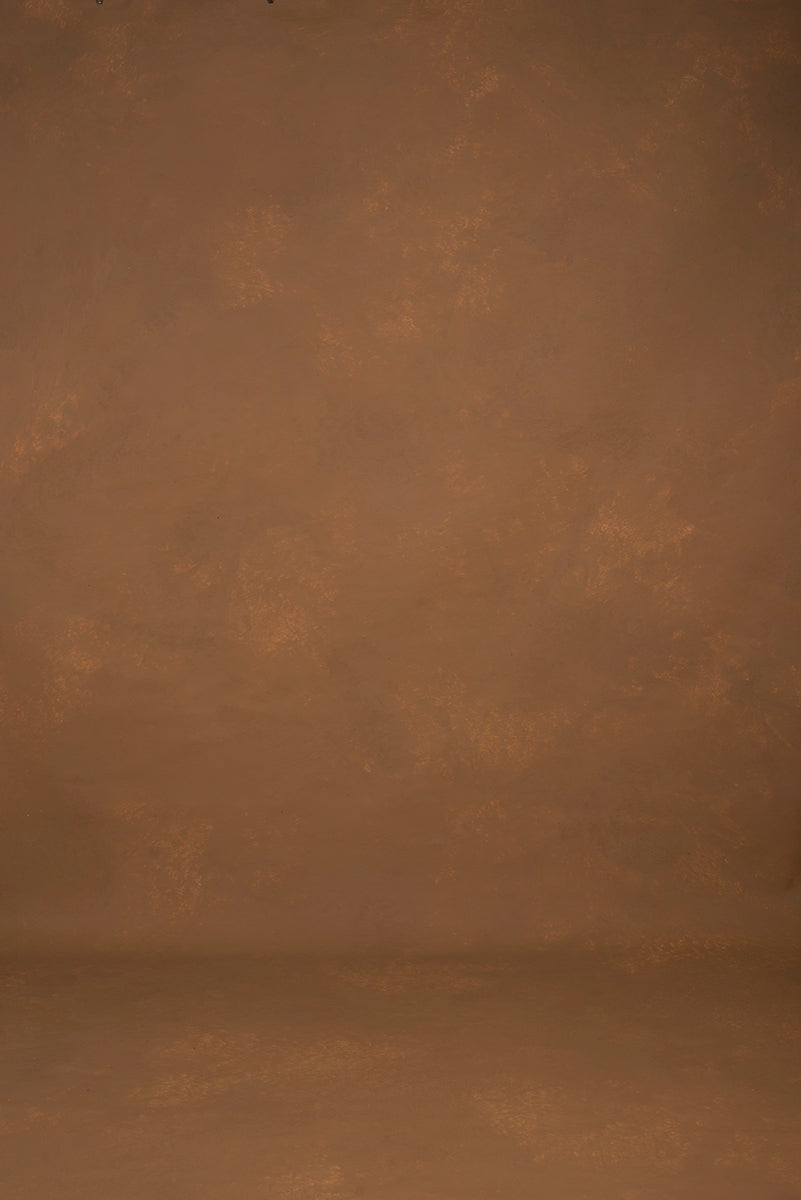 Beige Brown Hand Painted Backdrop Mid Text XXL Size 1369