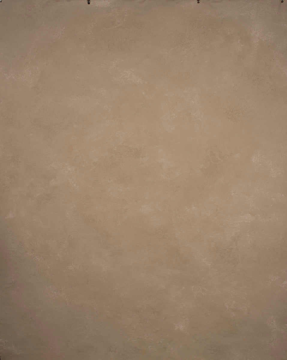 Beige Hand Painted Backdrop Mid Text M Size 15450