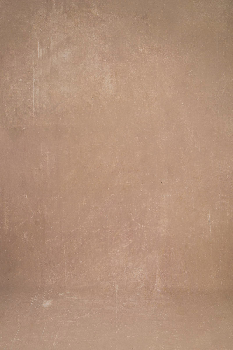 Beige Hand Painted Backdrop Mid Text XL Size 1383