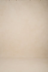 Beige Hand Painted Backdrop Mid Text XXL Size 1362