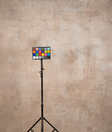 Beige Hand Painted Backdrop Mid Text L Size 15556