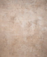 Beige Hand Painted Backdrop Mid Text L Size 15556