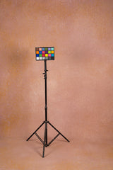 Beige Ochre Hand Painted Backdrop Mid Text XL Size 1385