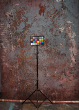 Blue Brown Hand Painted Backdrop Strong Text M Size 15420