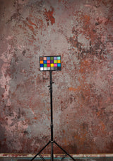 Blue Brown Hand Painted Backdrop Strong Text M Size 15425